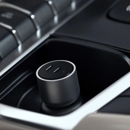 Автомобильное зарядное устройство Satechi 40W Dual USB-C Car Charger. Цвет: Серый космос ST-U2C40CCM