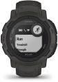 Смарт-часы Garmin Instinct 2 Solar,  45мм,  0.9",  черный