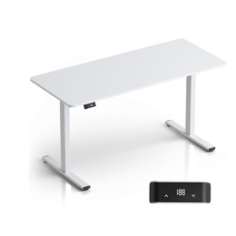 Моторизированный стол ONKRON с регулировкой по высоте, белый