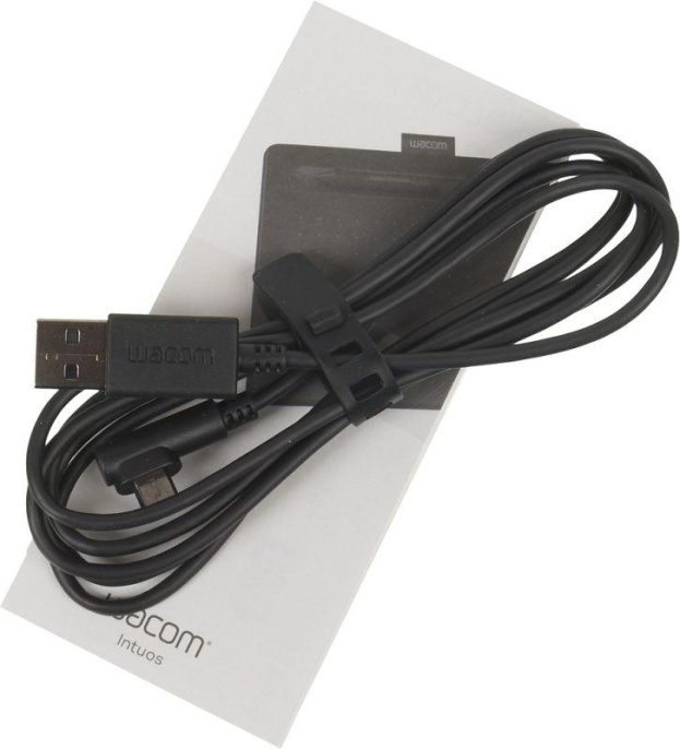 Графический планшет Wacom Intuos S CTL-4100K-N, A6,  черный