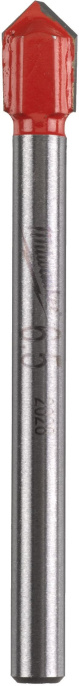 Сверло Milwaukee GENII 6.5x60 (4932471856) (обрабатываемый материал: плитка/стекло, хвостовик цилиндрический)