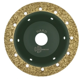 Чашка по дереву плоская Grand шаг 2 Hard 125 мм TRIO-DIAMOND 390002