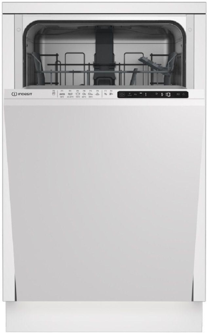 Встраиваемая посудомоечная машина Indesit DIS 1C67 E, узкая, ширина 44.8см, полновстраиваемая, загрузка 10 комплектов 869893900010