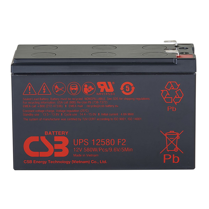 Аккумулятор CSB UPS12580 F2