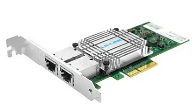 Сетевая карта PCIe 3.0 x4, 2 x 10G, разъем RJ45, Intel X550 chipset