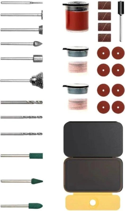 Набор аксессуаров для шлифовальной машинки-гравера HOTO Rotary Tool Accessories Kit QWFGJ001