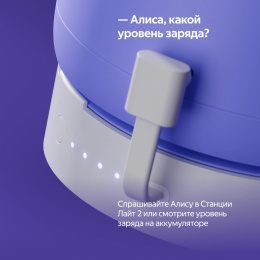 Внешний аккумулятор (Power Bank) ЯНДЕКС YNDX-00651,  2500мAч,  белый
