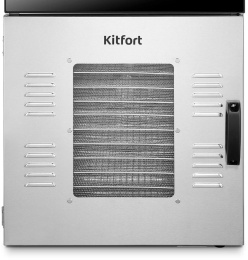 Сушилка для овощей и фруктов KitFort КТ-1967,  нержавеющая сталь,  15шт