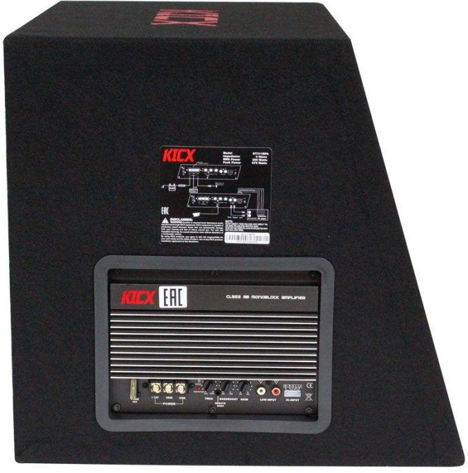 Сабвуфер автомобильный KICX GT311BPA,  активный [2013847]