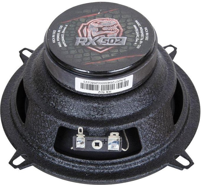 Колонки автомобильные Kicx RX 502 120Вт 89дБ 4Ом 13см (5дюйм) (ком.:2кол.) коаксиальные двухполосные