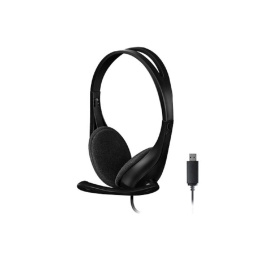A4Tech HU-9 черный 1.8м накладные USB оголовье HU-9 BLACK