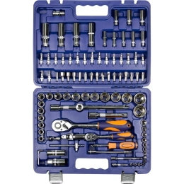 Набор инструмента HELFER 1/2 Dr и 1/4 Dr 94 пр HF000011