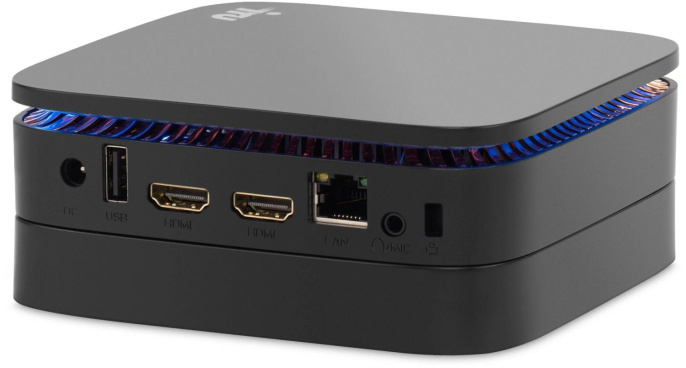 Неттоп iRU 110JLCN Intel Celeron N4500,  DDR4 8ГБ, 256ГБ SSD, Intel UHD Graphics,  без операционной системы,  черный [2152166]