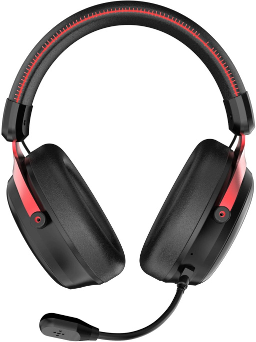 Гарнитура игровая Acer Nitro OHR401,  для компьютера и игровых консолей, мониторные,  Bluetooth/радио/3,5 мм, черный [zl.hdsee.00h]