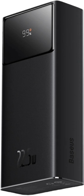Внешний аккумулятор Baseus E0027K00 EnerFill FP41 Power Bank 30000mAh 22.5W Cosmic Black PPXJ30 емкость: 30000 mAh 111 Wh , номинальная мощность: до 22.5 W SCP/PD , порты