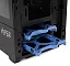 Корпус Hiper CC BG черный без БП ATX 2x120mm 2x140mm 2xUSB3.0 audio bott PSU