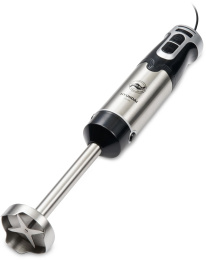 Блендер погружной Hyundai HYB-H3935 1200Вт черный/серебристый