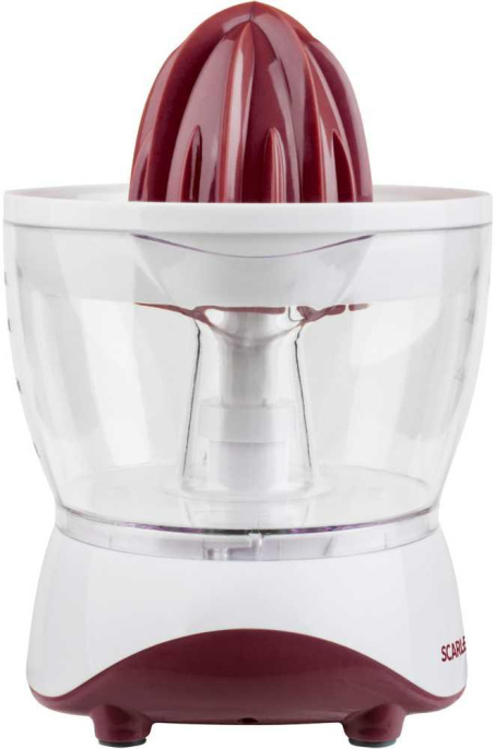 Соковыжималка SCARLETT SC-JE50C06,  цитрусовая,  белый и коричневый