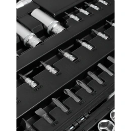 Набор инструментов Inforce 108 предметов 1/2", 1/4", Сталь Cr-V, Профессиональный, 06-07-12