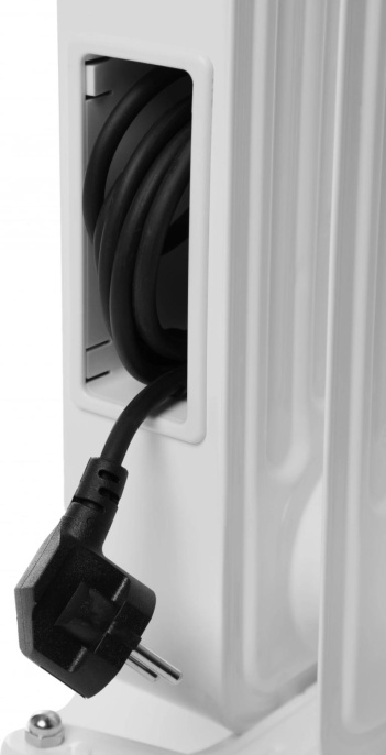 Масляный радиатор Royal Clima Parma ROR-PR5-1000M, с терморегулятором, 1000Вт, 5 секций, 3 режима, белый