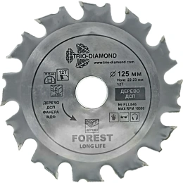 Диск пильный TRIO-DIAMOND 12522.23/1612Т Forest Long Life FLL846