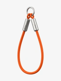 Ремешок на запястье с кабелем CABLETIME CU46G (CT-CL60-ASG) 0.3м USB-C PD60W оранжевый
