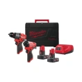 Набор инструментов Milwaukee M12 FPP2A2-402X 4933480587
