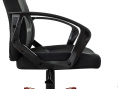 Кресло игровое ZOMBIE 100, ткань/экокожа, до 120кг, черный