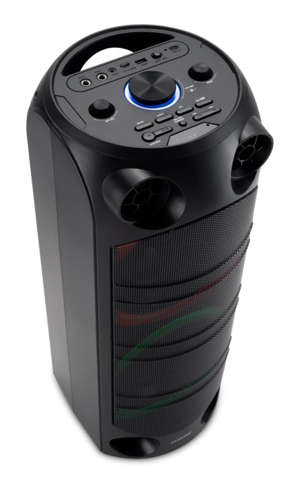 Музыкальный центр Digma D-MC1720, 80Вт, с караоке, Bluetooth, FM, USB, micro SD, черный