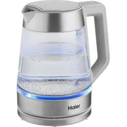 Чайник электрический HAIER HK-501, 1.7л, стекло/пластик