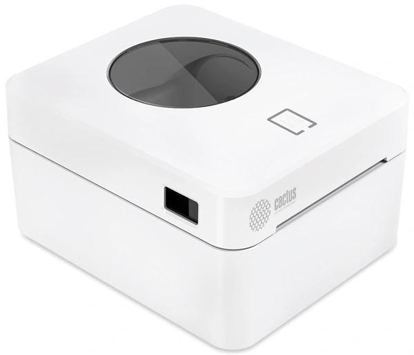 Принтер этикеток Cactus CS-TP-D410U-W,  белый