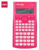 Калькулятор DELI E1710A/RED,  10+2-разрядный, красный