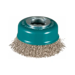 Щетка проволочная гофрированная чашечная (75 мм; 0.3 мм; X-lock) Makita D-73346