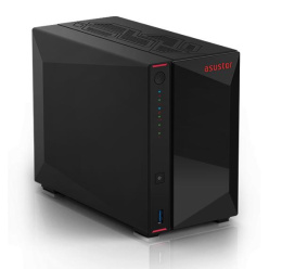 Сетевое хранилище ASUSTOR AS5402T 2-Bay NAS/Media player/Intel Celeron N5105 2.0GHz up to 2.9GHz, 4GB SO-DIMM DDR4, noHDD HDD,SSD ,/2x 2,5Gb LAN /3xUSB3.2,HDMI