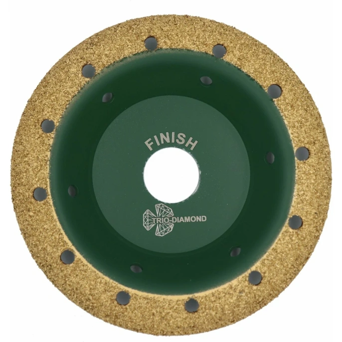 Чашка по дереву круглая Grand шаг 5 Finish 125 мм TRIO-DIAMOND 390105