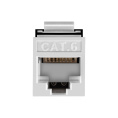 Модуль-вставка Keystone Jack RJ-45 ExeGate KJ-8P8C-U-C6-180-TL (Кат.6, неэкранированная, 180 градусов, IDC Toolless (без инструмента)) EX297342RUS