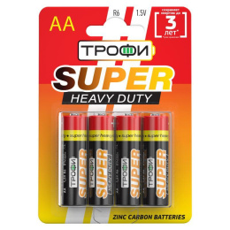 Трофи R6-4Bl Super Heavy Duty Zinc 40/720/25920 4 шт. в уп-ке C0033716