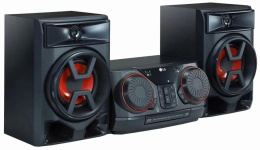 Минисистема LG CK43N черный 300Вт FM USB BT CK43N.DRUSLLK