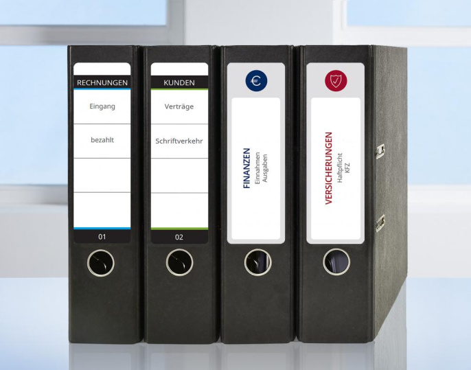 Этикетки Avery Zweckform L4761-25, A4, универсальная, 25л, 80г/м2, белый, 192мм х 61мм, 4шт