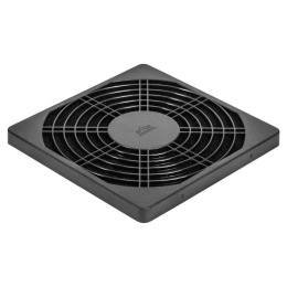 Решетка для вентилятора с фильтром 120x120 ExeGate EG-120PSFB 120x120 мм, пластиковая, квадратная, с пылевым фильтром, черная EX295256RUS