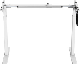 Подстолье Cactus CS-MDF-WT механический каркас белый 133x72x60см