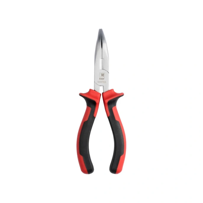 Изогнутые длинногубцы EKF Master 160 мм dgi-160-mas