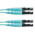 Патч-корд Panduit FX2ELLNLNSNM002 2x50/125 OM3 LC дуплекс-LC дуплекс 2м LSZH аквамарин