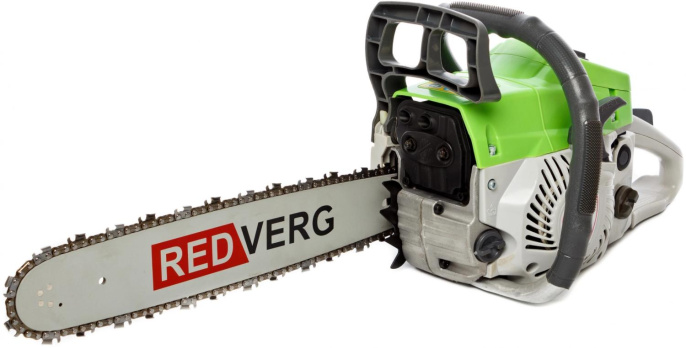 Бензопила RedVerg RD-GC45-16 1800Вт 2.4л.с. дл.шины:16" 40cm