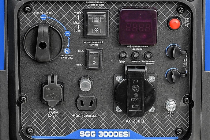 Генератор ТСС SGG 3000ESi 3кВт