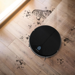 Робот-пылесос COOLFORT CF-3203, 30Вт, черный