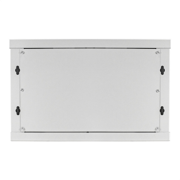 Шкаф телекоммуникационный 19" настенный 6U ExeGate EC-WM-6U.450.M.GREY (19”, 6U, 600x450x370mm (ШхГхВ), передняя дверь металл, съемные боковые панели, пыле- и влагозащита IP23, светло-серый RAL 7035) EX298611RUS