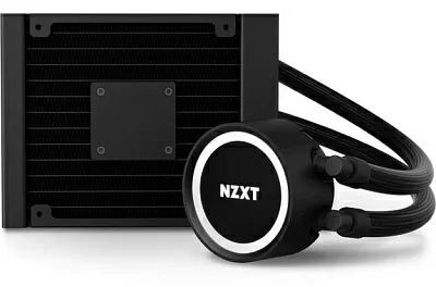 Система водяного охлаждения NZXT 2021 KRAKEN 120 - 120mm AIO Liquid Cooler with Aer P120 and RGB LED