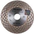 Диск алмазный отрезной Hilberg турбо 125x22.23 Master Ceramic HM522