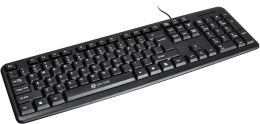 Клавиатура Oklick 90M, проводная, USB, мембранная, черный [402127]